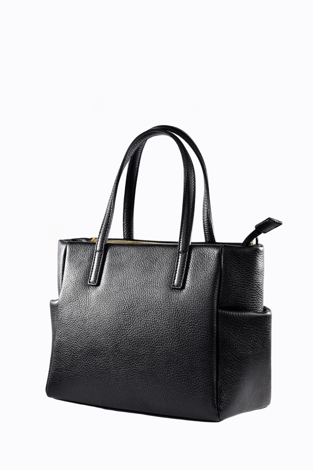Diana Bag in Black Dollar Leather