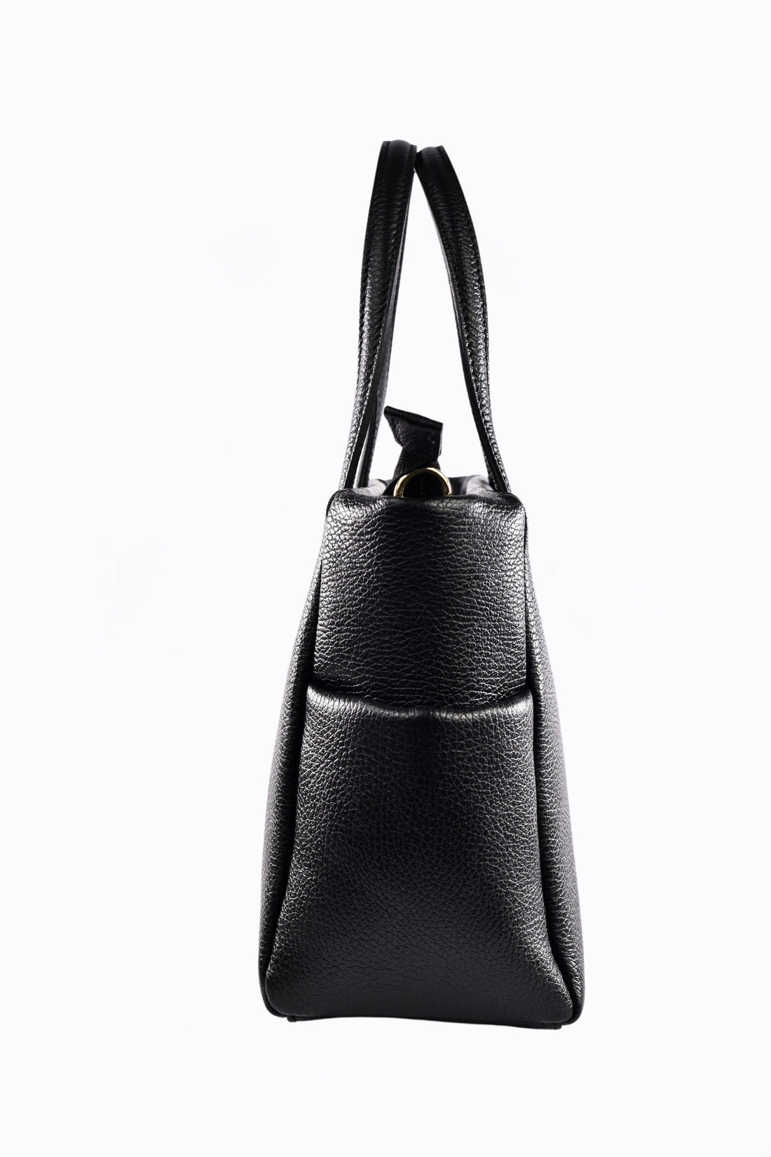 Diana Bag in Black Dollar Leather
