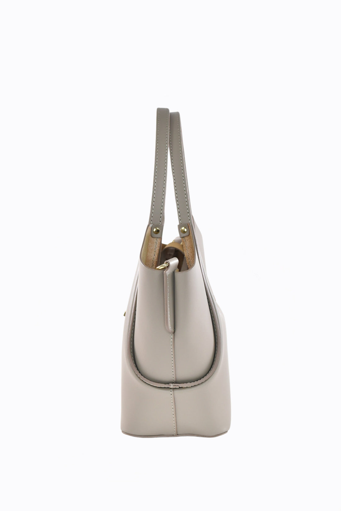 Amelie bag in Brushed Taupe Leather