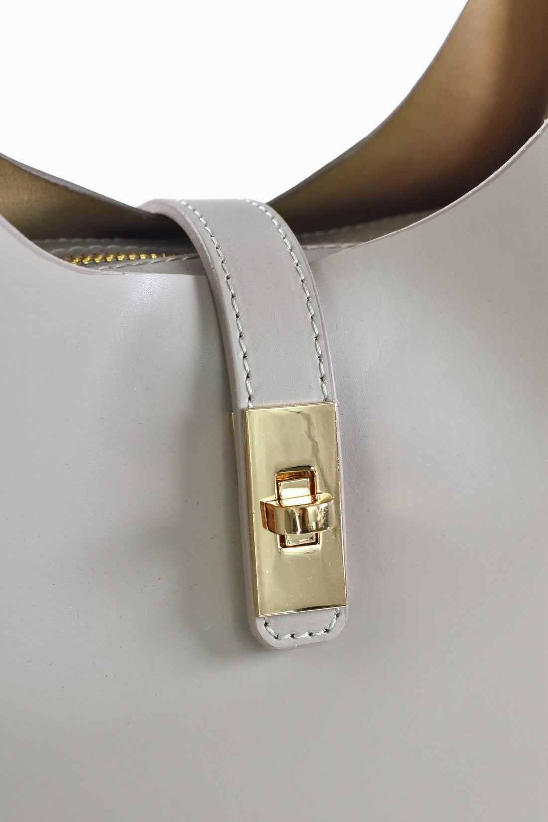 Amelie bag in Brushed Taupe Leather