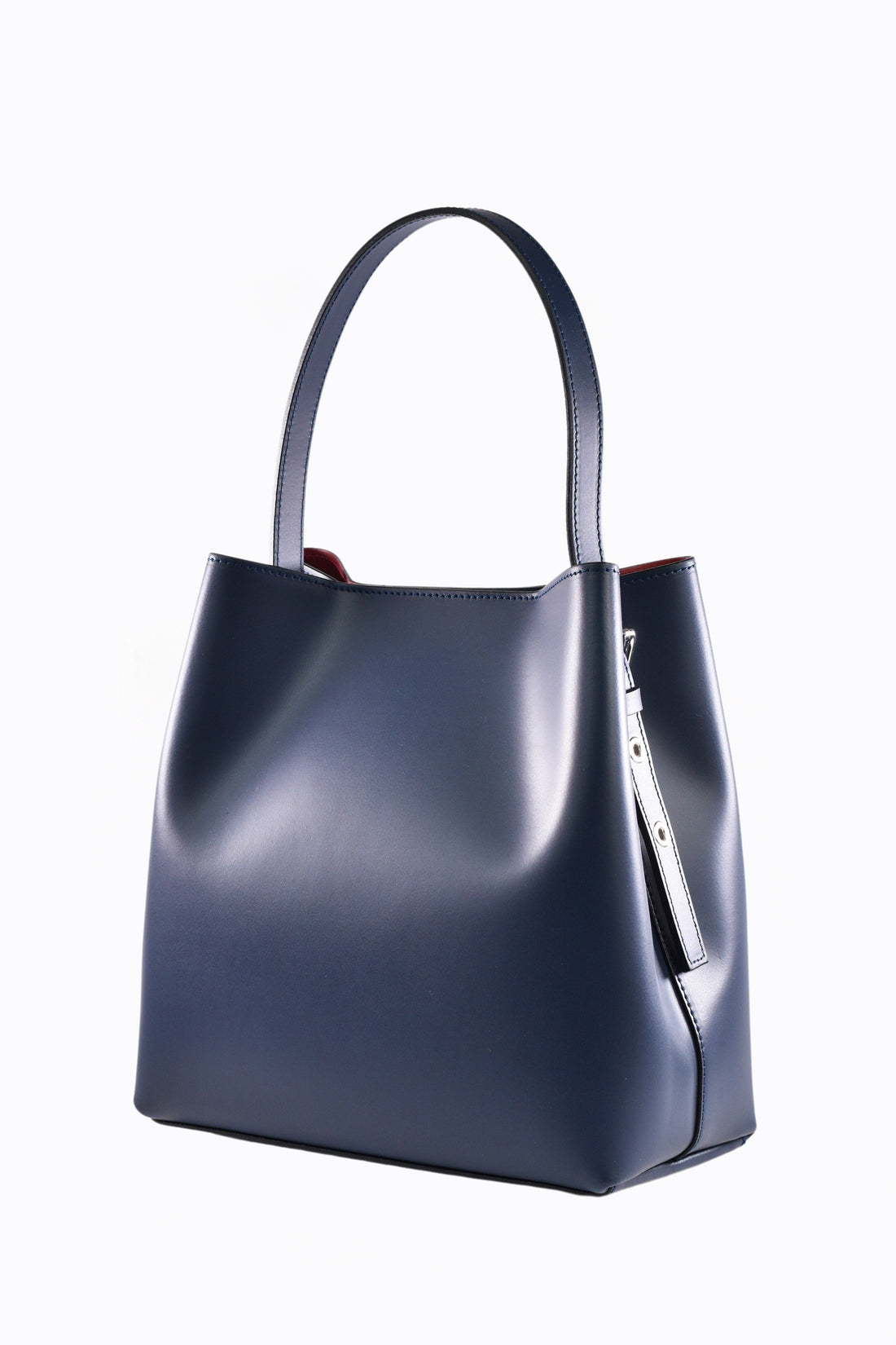 Melany Bag in Brushed Blue Navy Leather