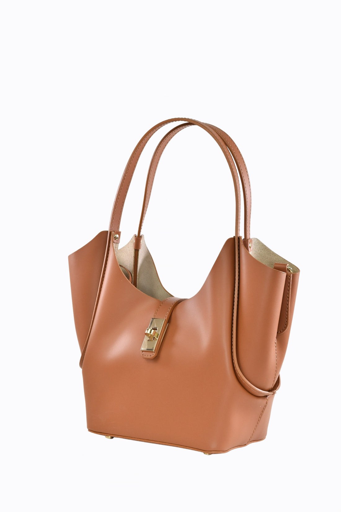 Amelie Bag in Brushed Tan Leather