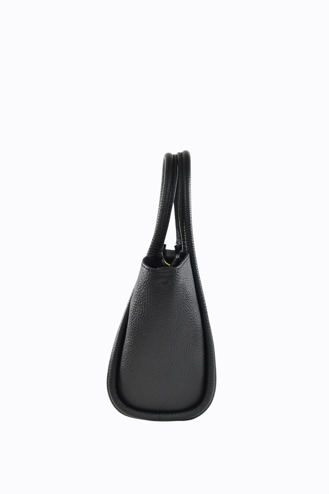 Camille Bag in Black Dollar Leather