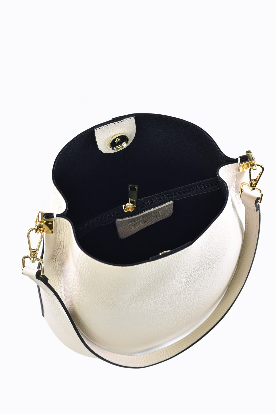 Giusy Bag in Beige Dollar Leather