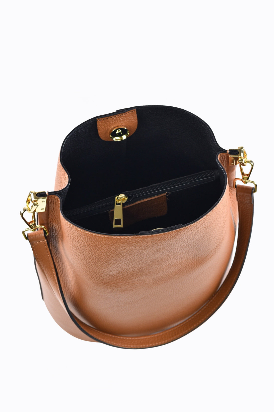 Giusy Bag in Tan Dollar Leather