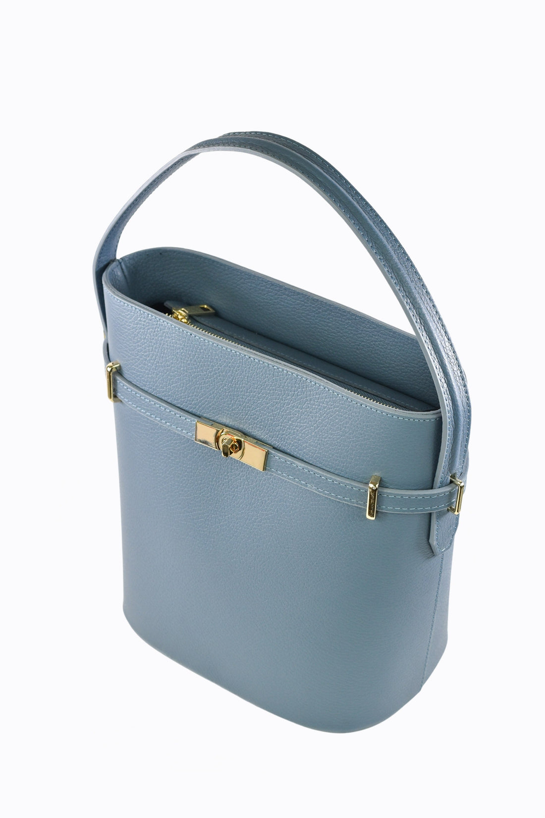 Louise Bag in Powder Blue Dollar Leather