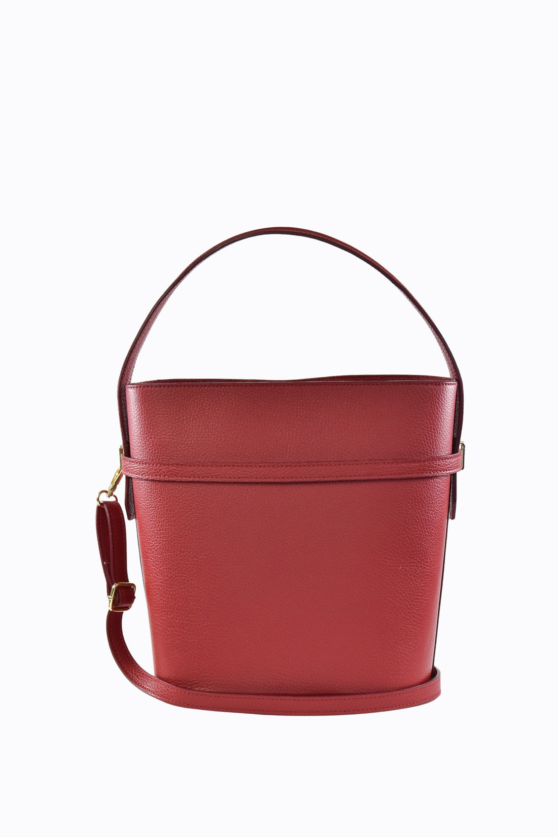 Louise Bag in Red Dollar Leather