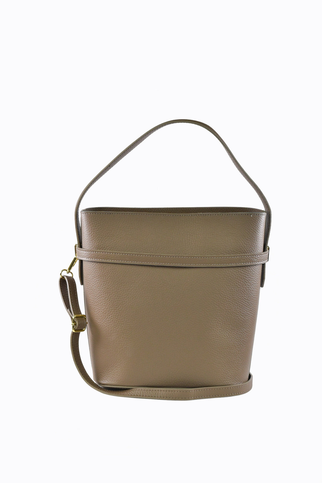 Louise bag in Taupe Dollar leather