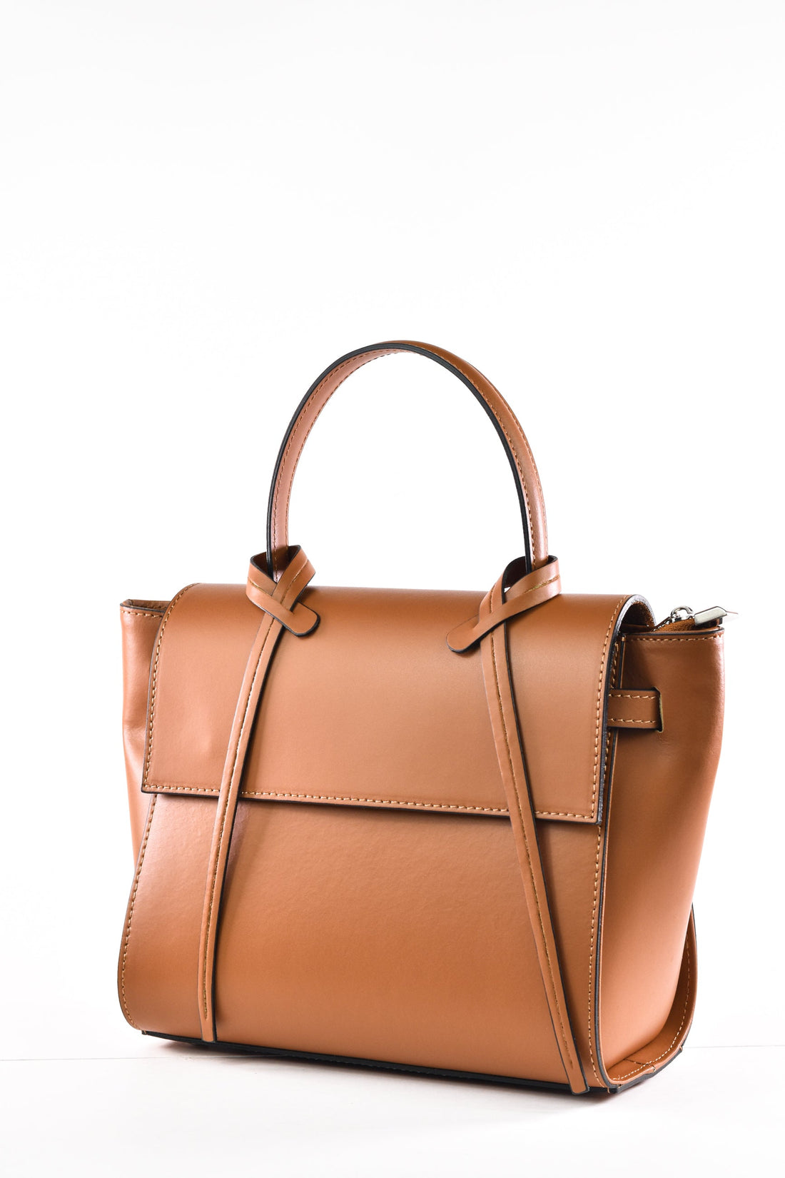 Borsa Miù in pelle Spazzolata Cuoio - Voemièn