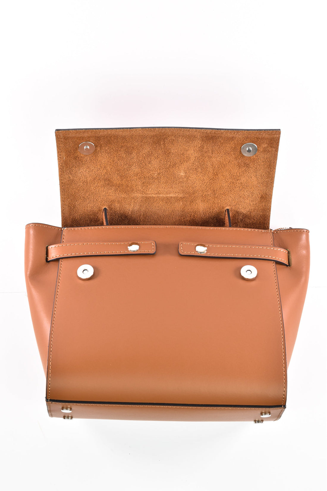 Borsa Miù in pelle Spazzolata Cuoio - Voemièn