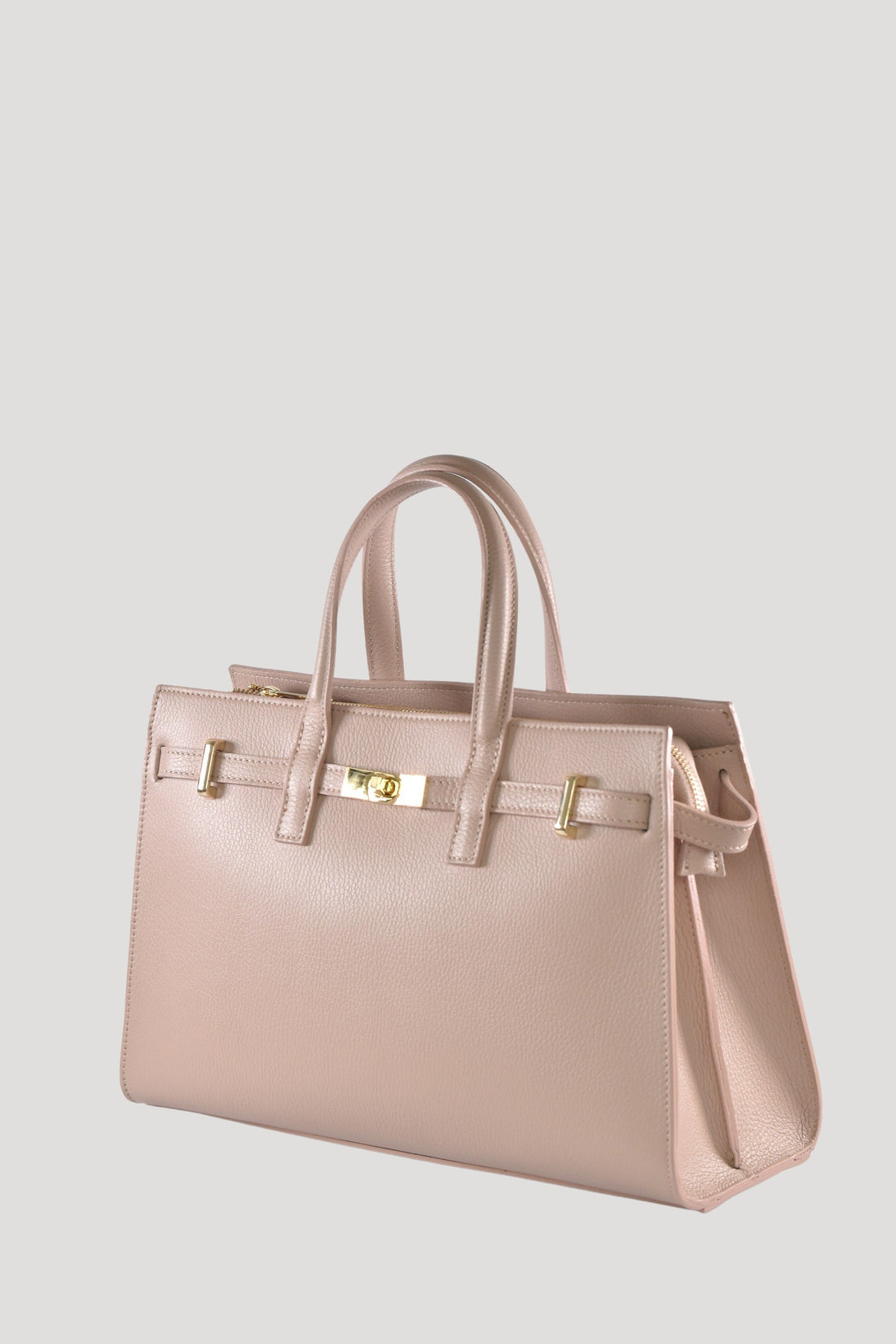 Sveva Bag in Powder Pink Togo Leather