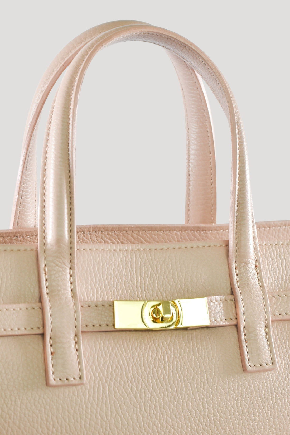 Sveva Bag in Powder Pink Togo Leather