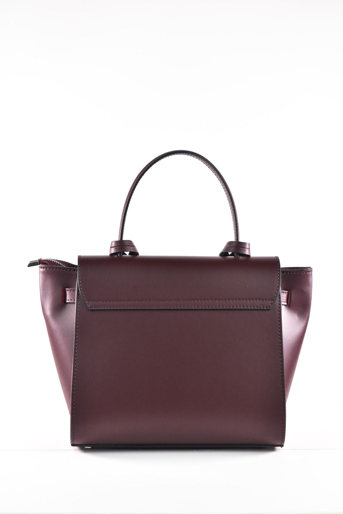 Borsa Miù in pelle Spazzolata Bordeaux scuro - Voemièn