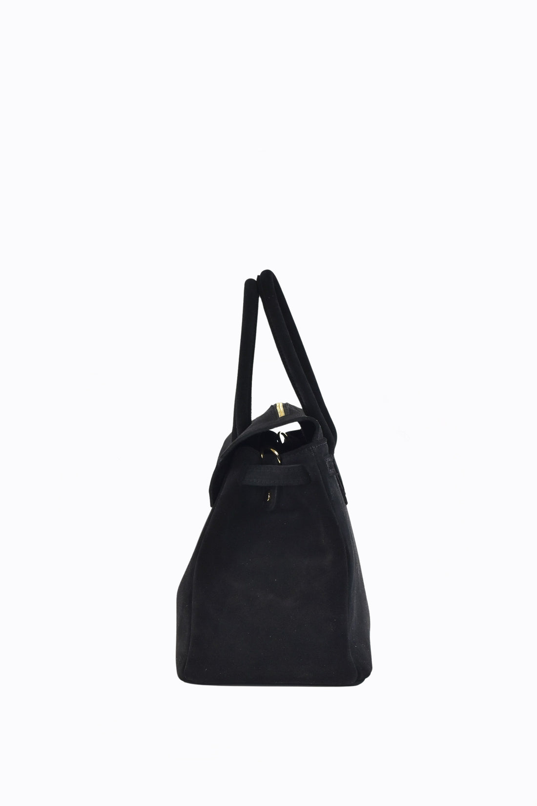 ELIZABETH BAG IN BLACK SUEDE
