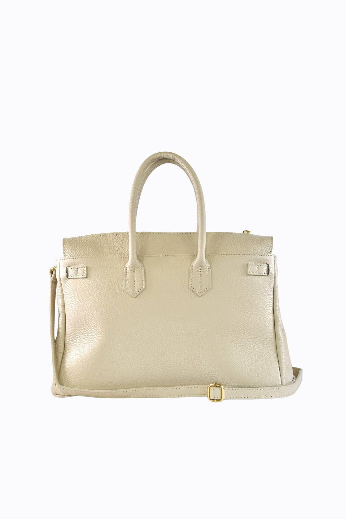 ELIZABETH BAG IN TOGO LEATHER CREAMY WHITE
