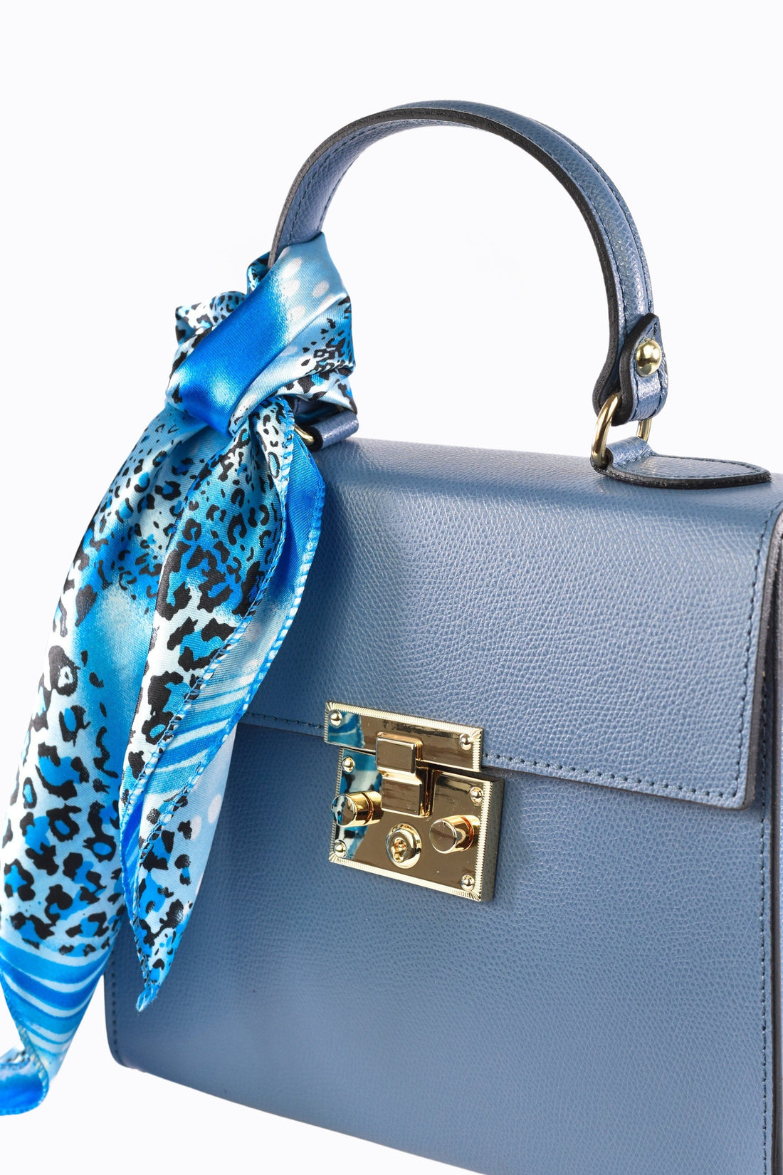 Marigold bag in Sugar Paper Saffiano leather