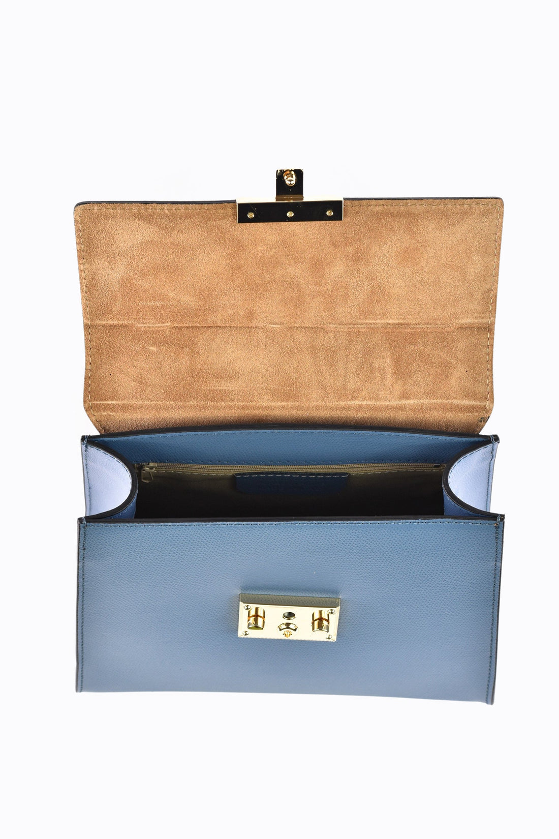 Marigold bag in Sugar Paper Saffiano leather