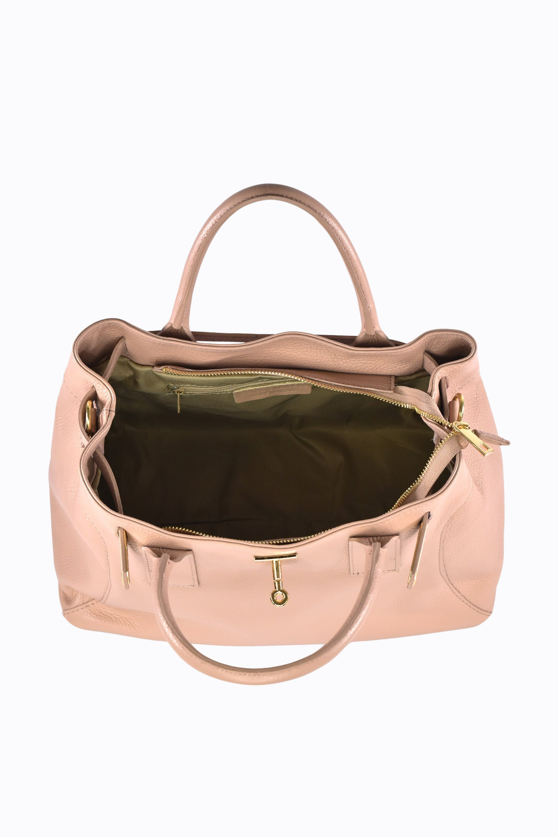 HELENA BAG IN POWDER PINK TOGO LEATHER