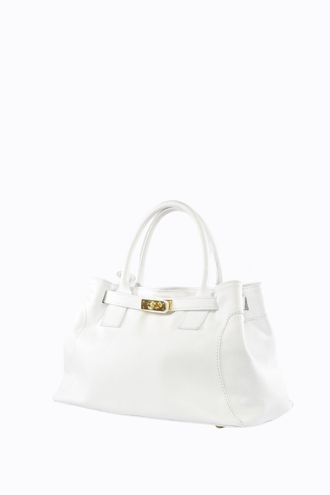 HELENA BAG IN WHITE TOGO LEATHER