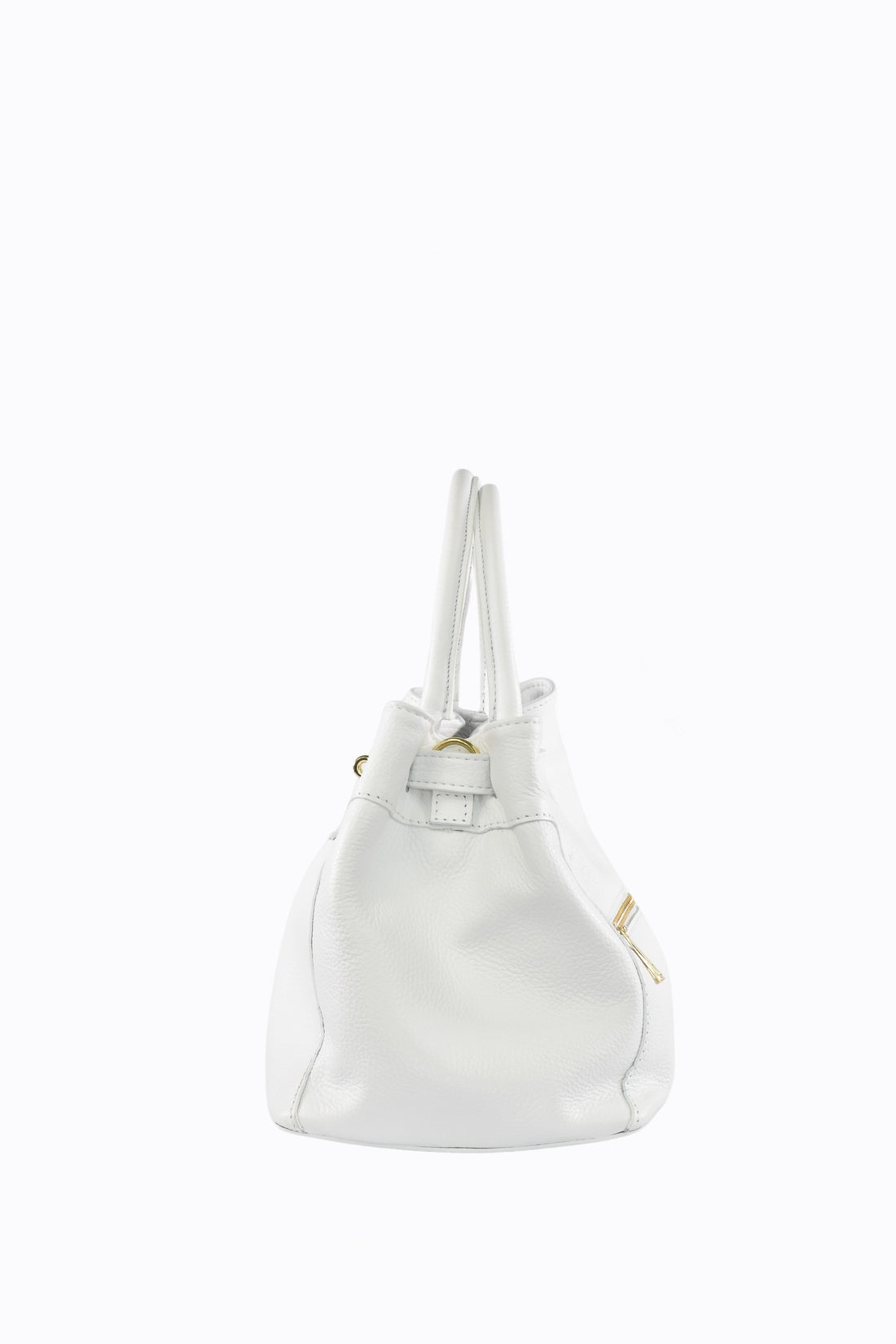 HELENA BAG IN WHITE TOGO LEATHER