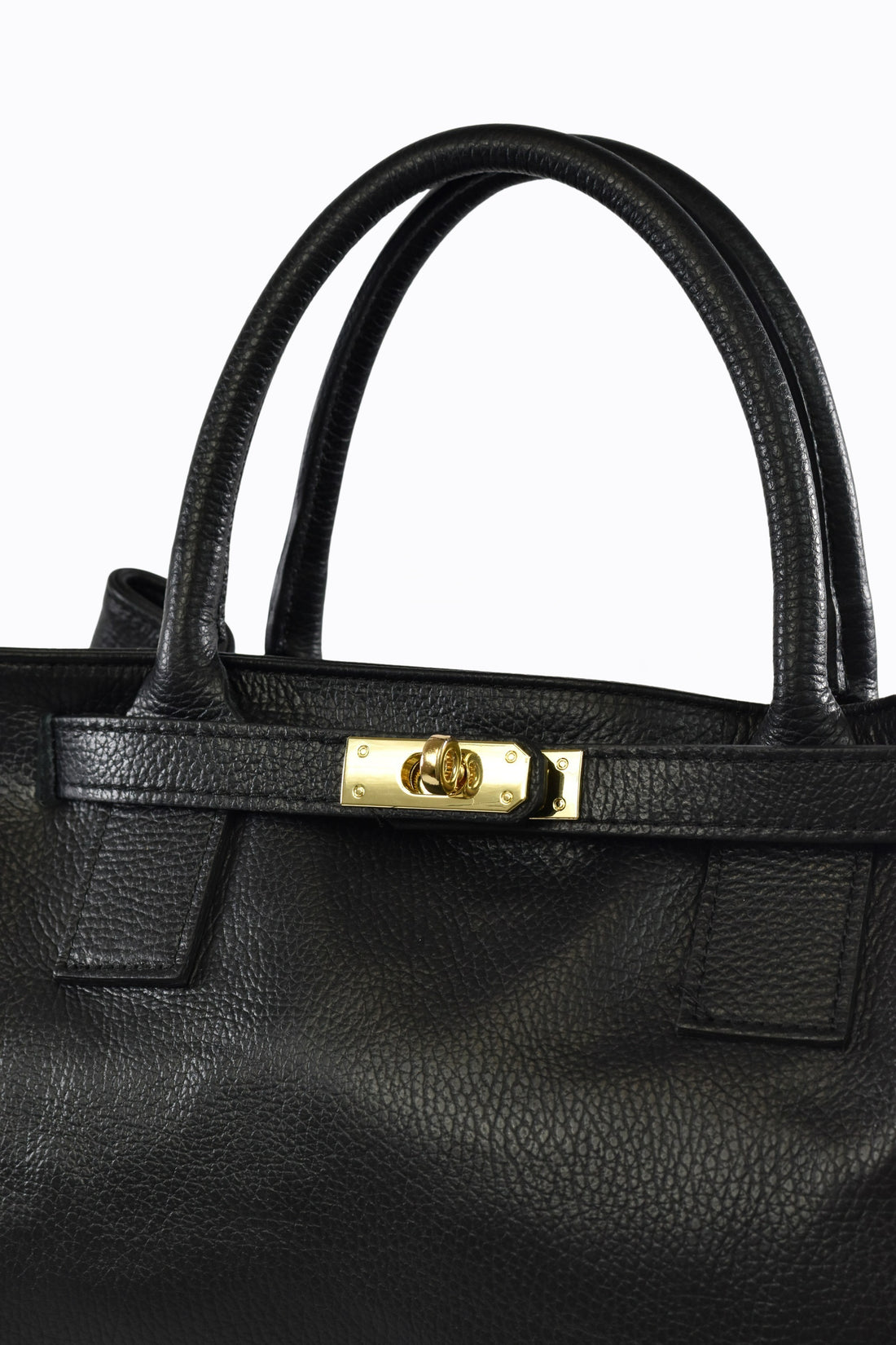 HELENA BAG IN BLACK TOGO LEATHER