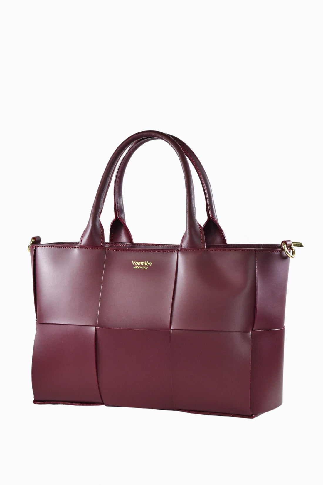 Lauren bag in brushed burgundy leather