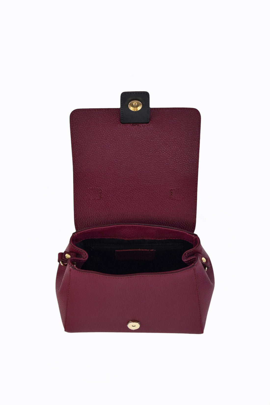 Madison bag in Burgundy Dollar leather