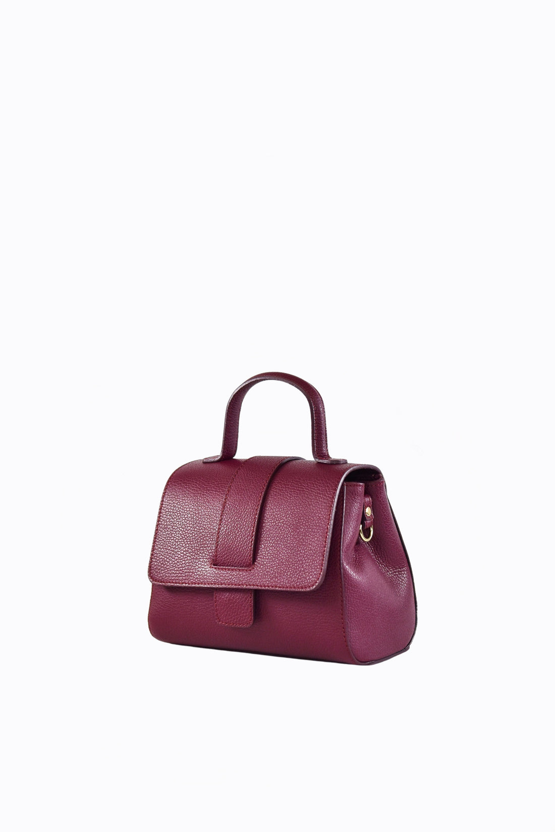 Madison bag in Burgundy Dollar leather