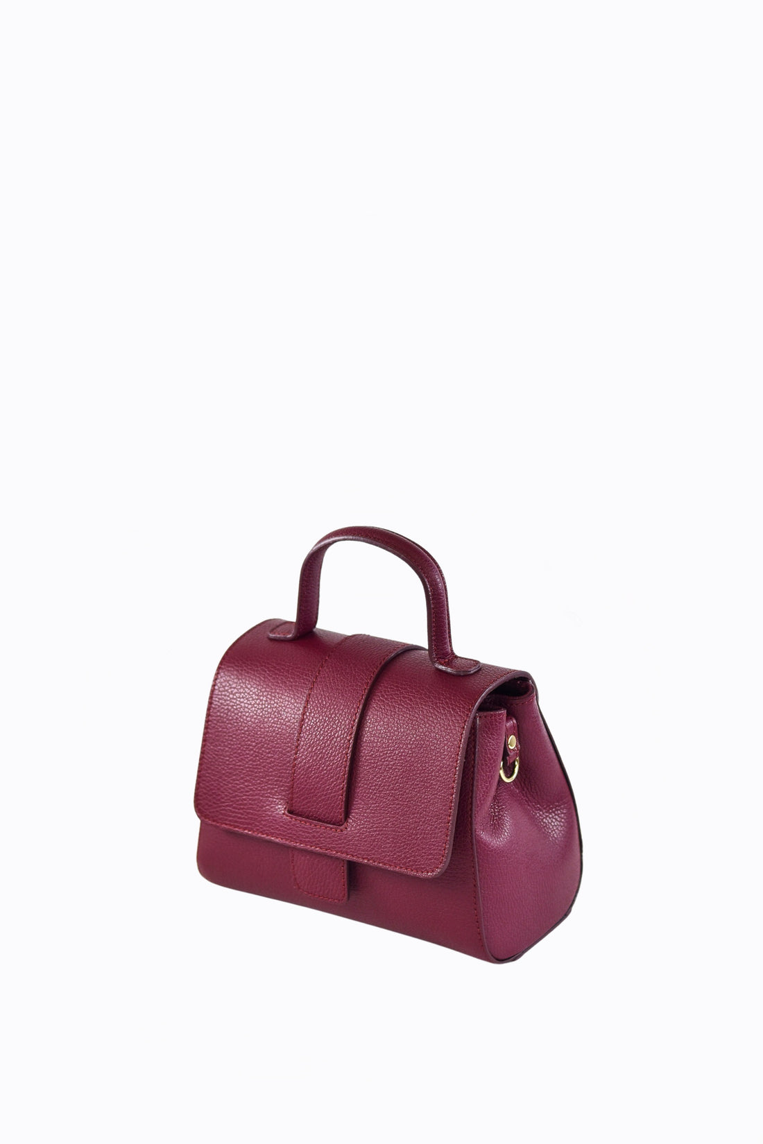 Madison bag in Burgundy Dollar leather