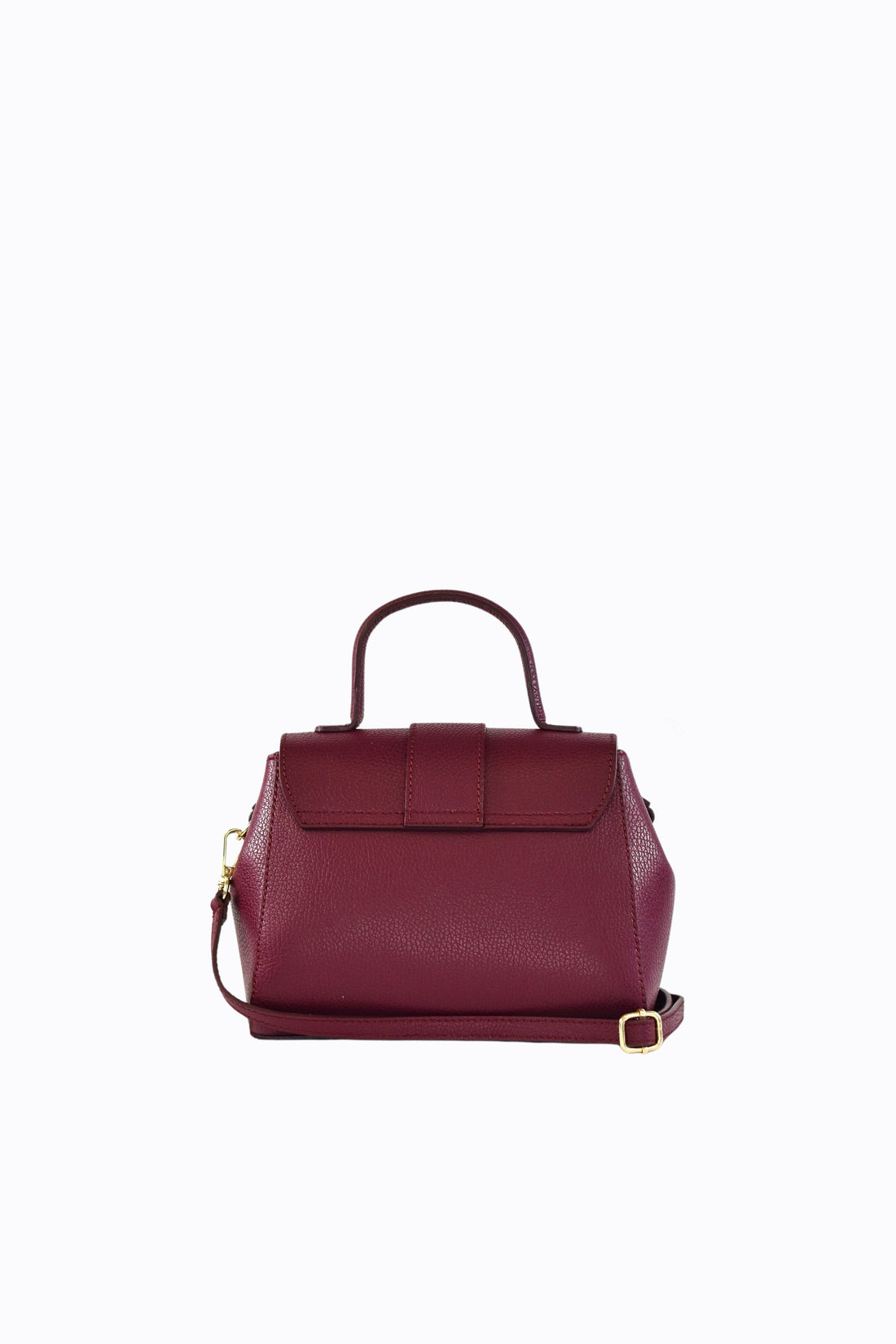 Madison bag in Burgundy Dollar leather