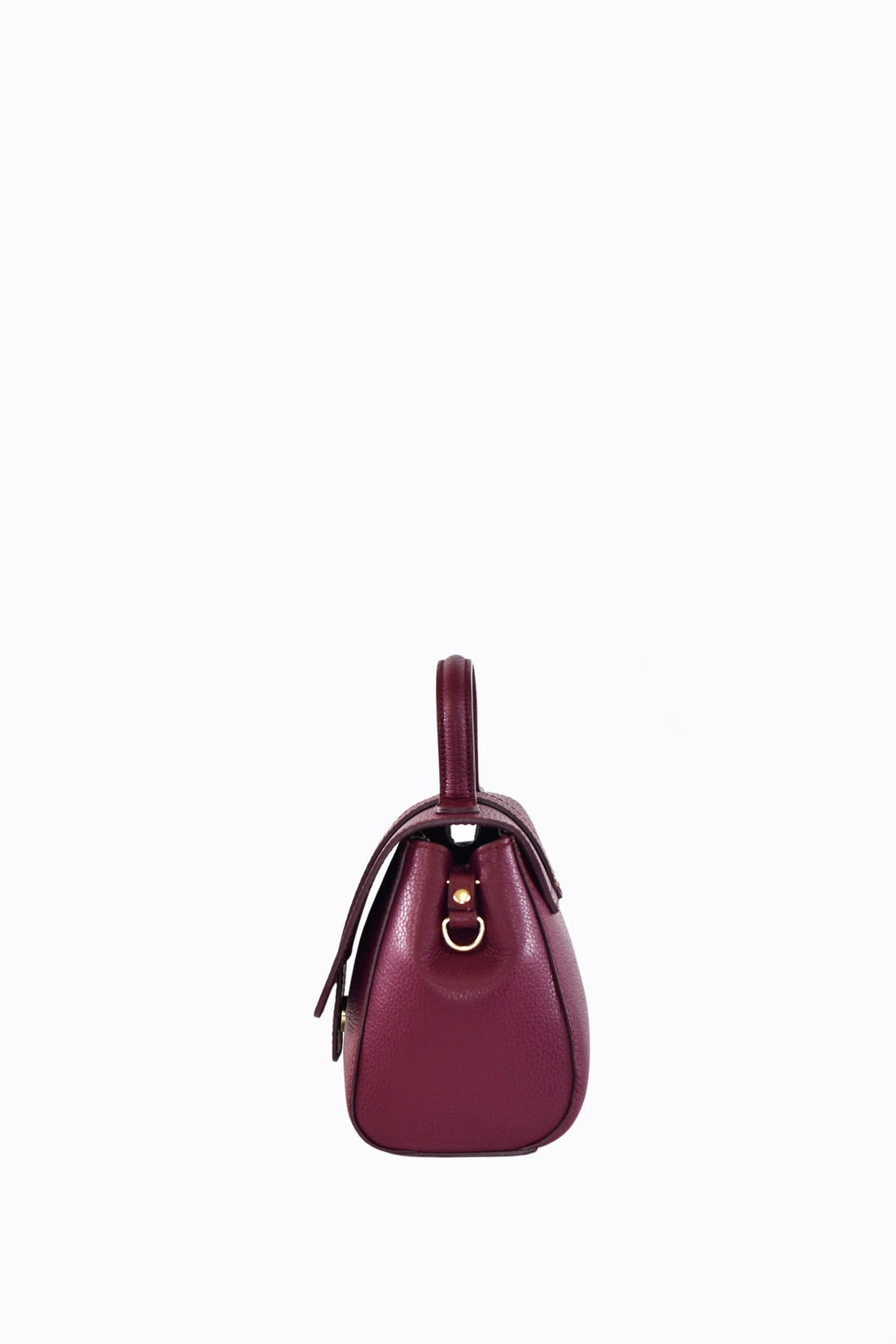 Madison bag in Burgundy Dollar leather
