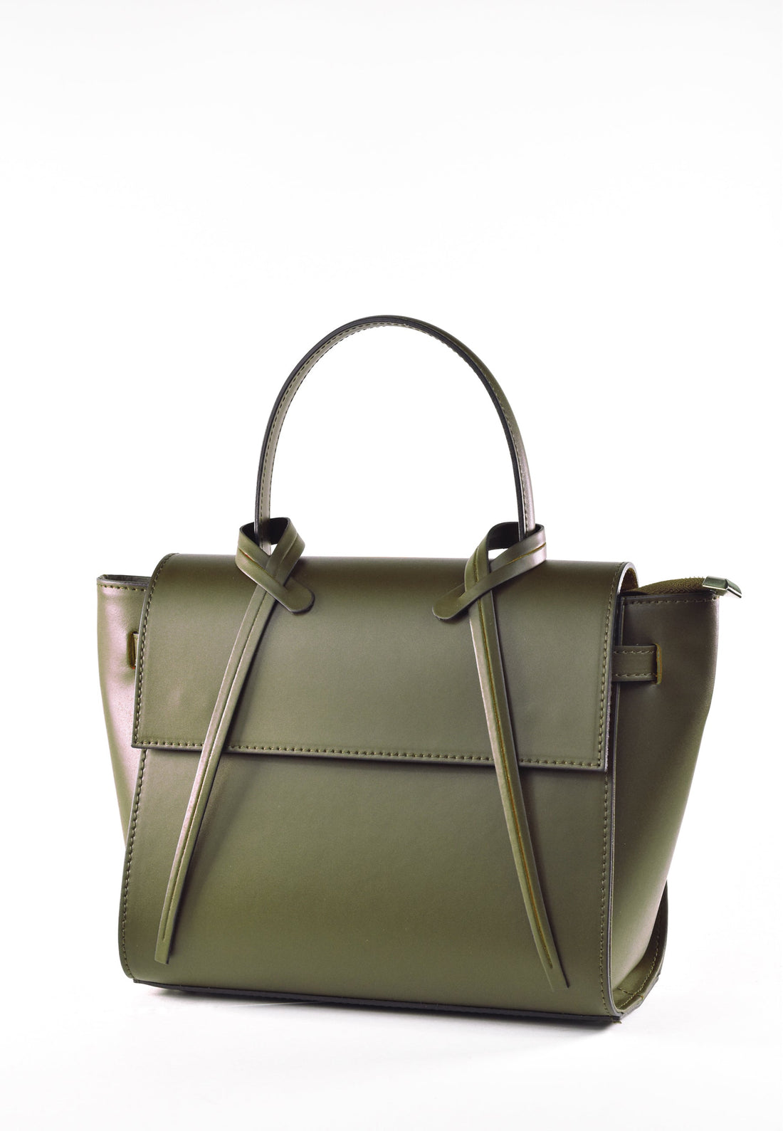 Miù Bag in Brushed Military Green Leather