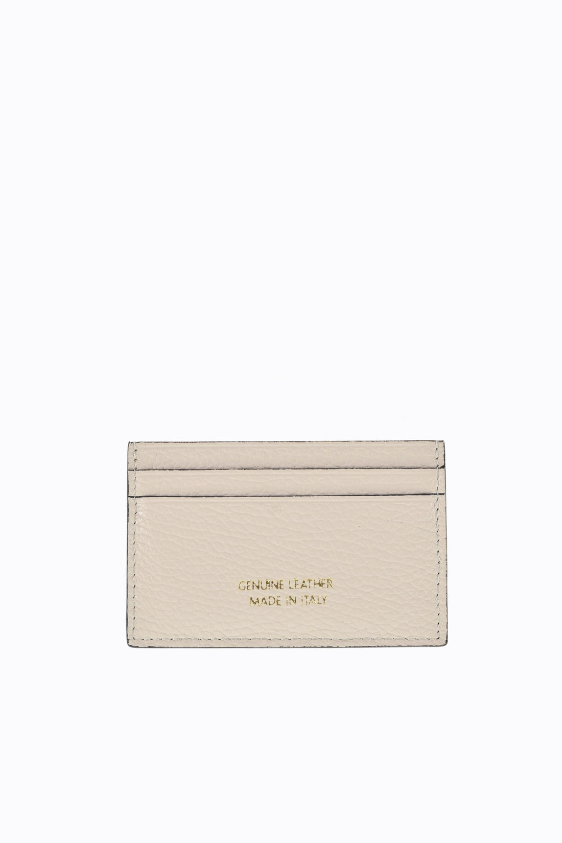 Valentine Cardholder in Togo Leather Beige