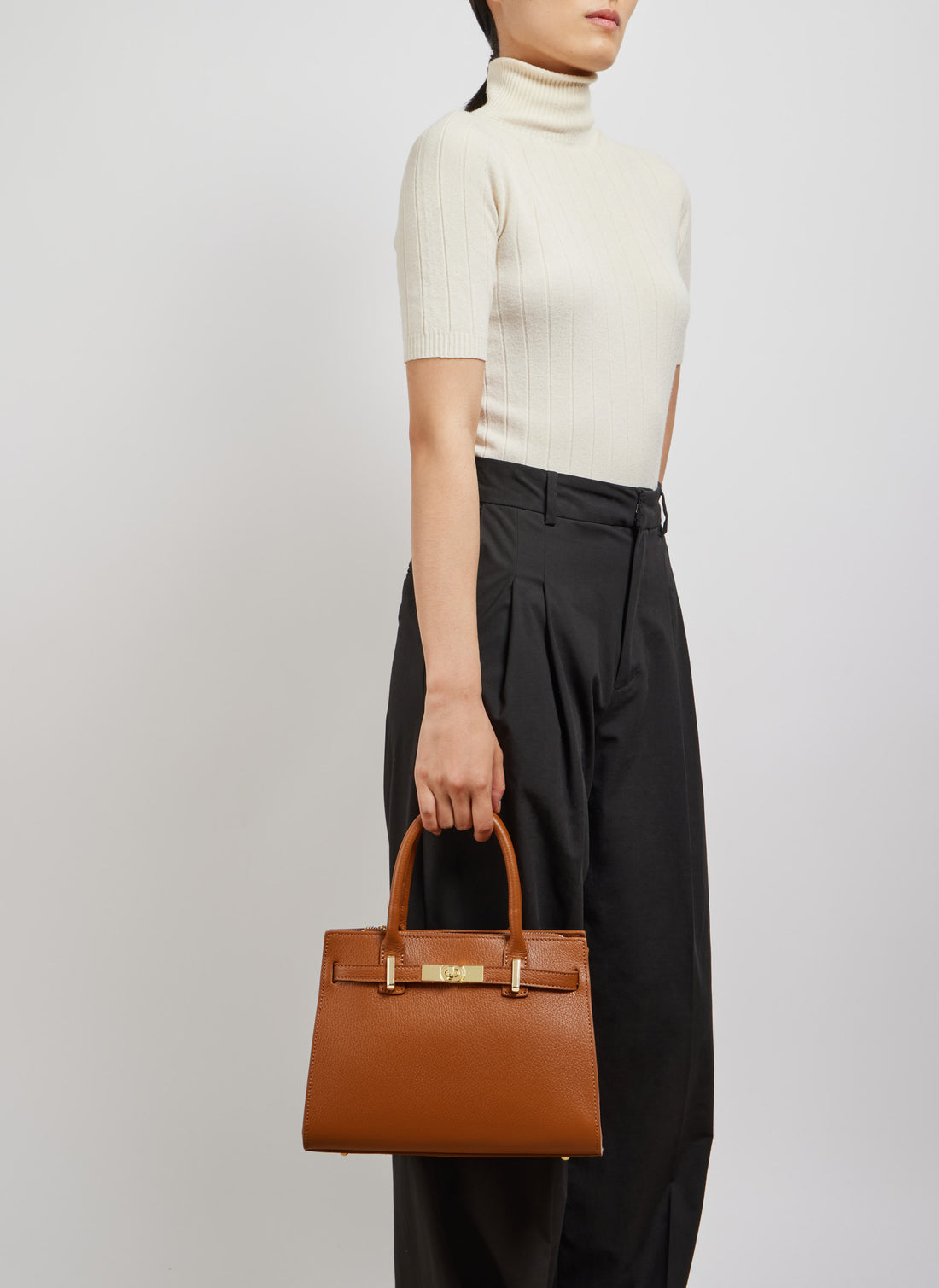Grace Bag in Tan Togo Leather