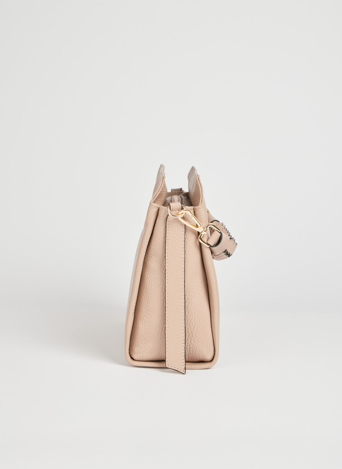 Braid Bag in Powder Pink Dollar Leather
