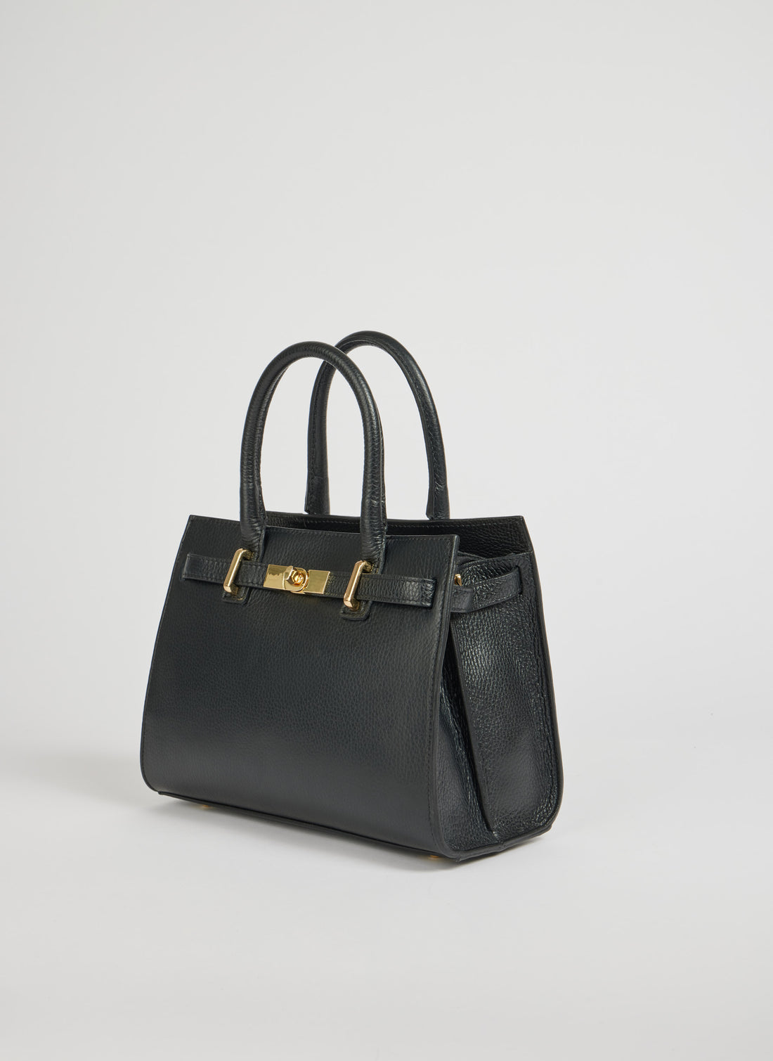 Grace Bag in Black Togo Leather