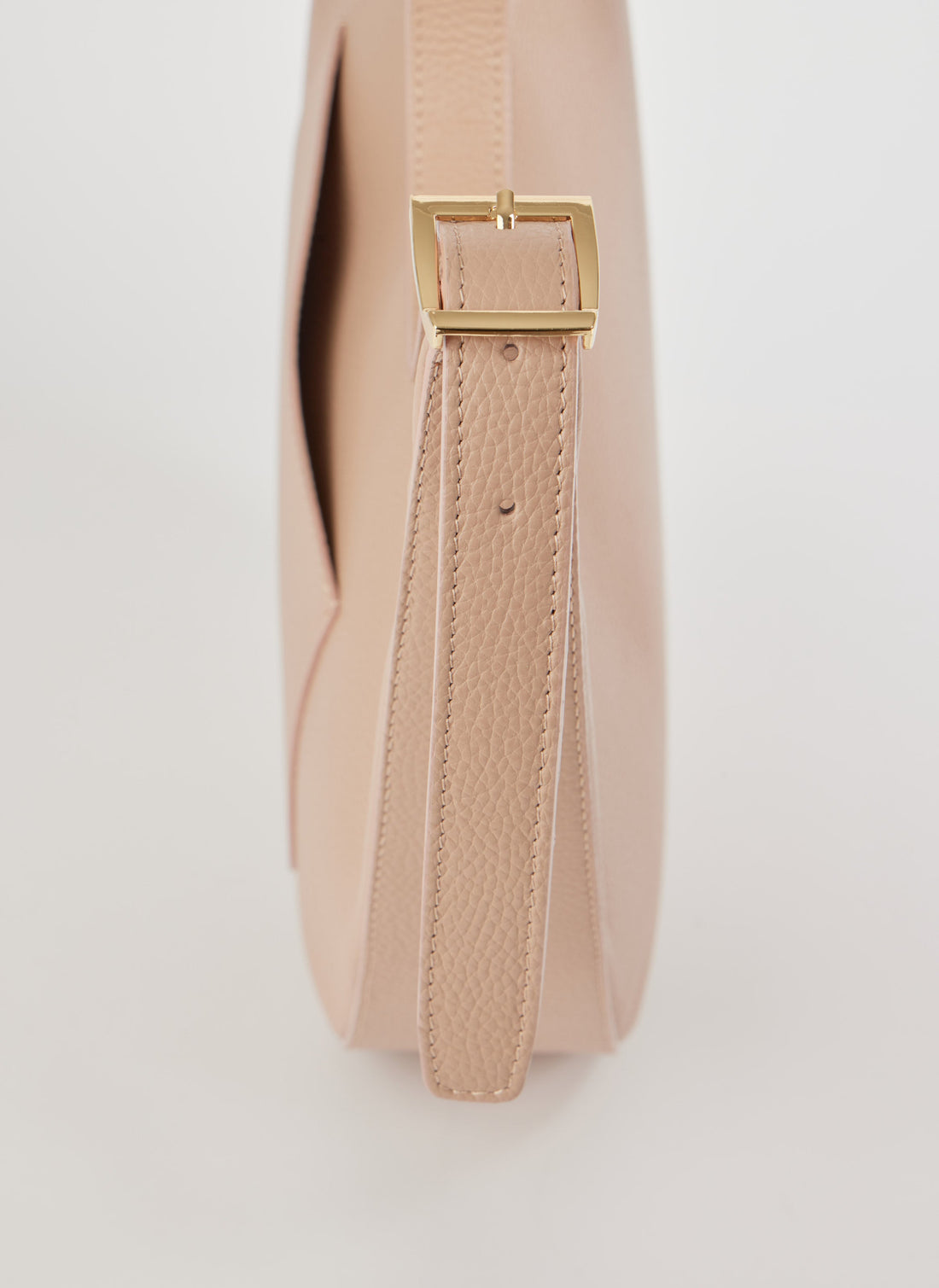 Lèa Bag in Dollar Leather Powder Pink