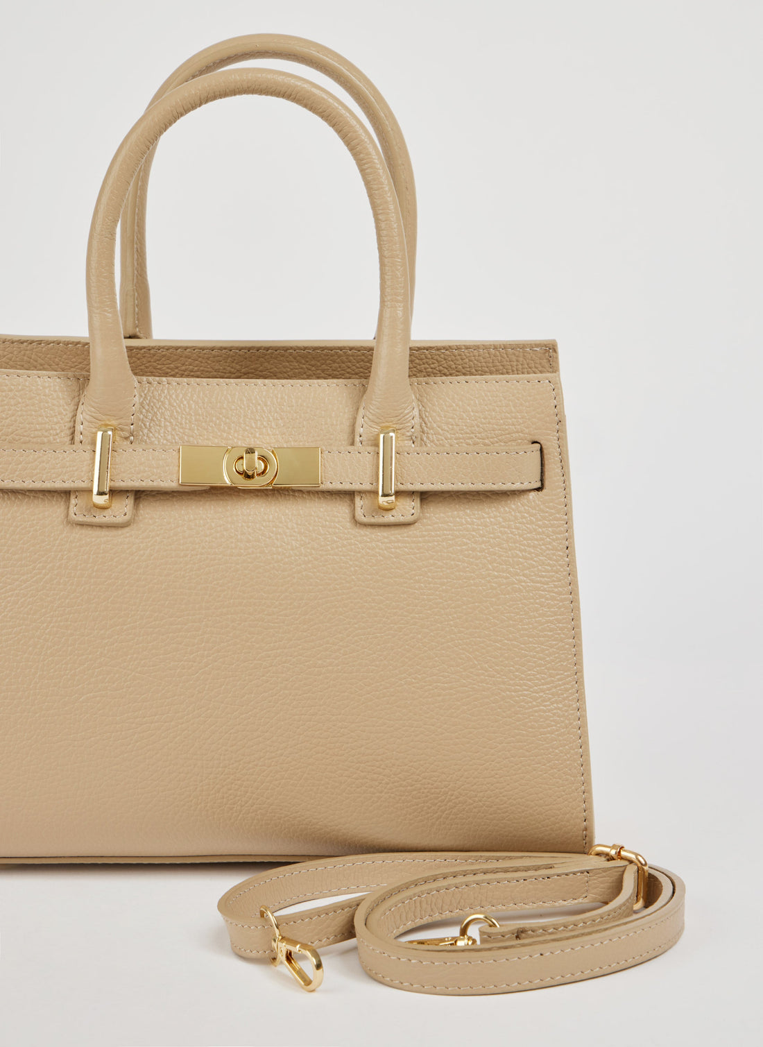 Grace Bag in Light Taupe Togo Leather