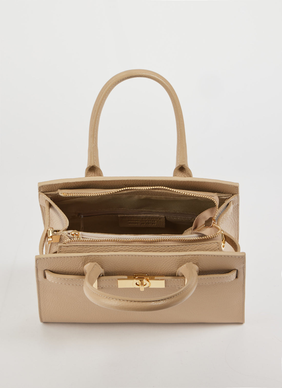 Grace Bag in Light Taupe Togo Leather