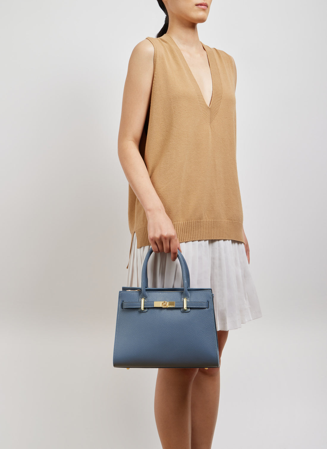 Grace Bag in Sugar Paper Togo Leather
