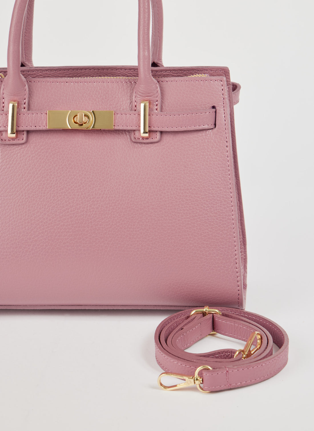 Grace Bag in Antique Pink Togo Leather