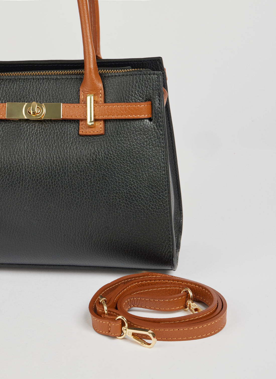 Grace Limited Edition Bag in Black Togo Leather