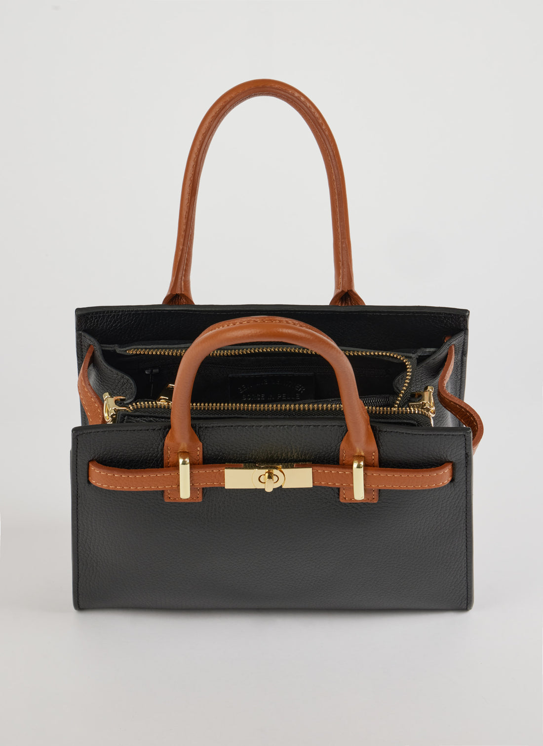 Grace Limited Edition Bag in Black Togo Leather