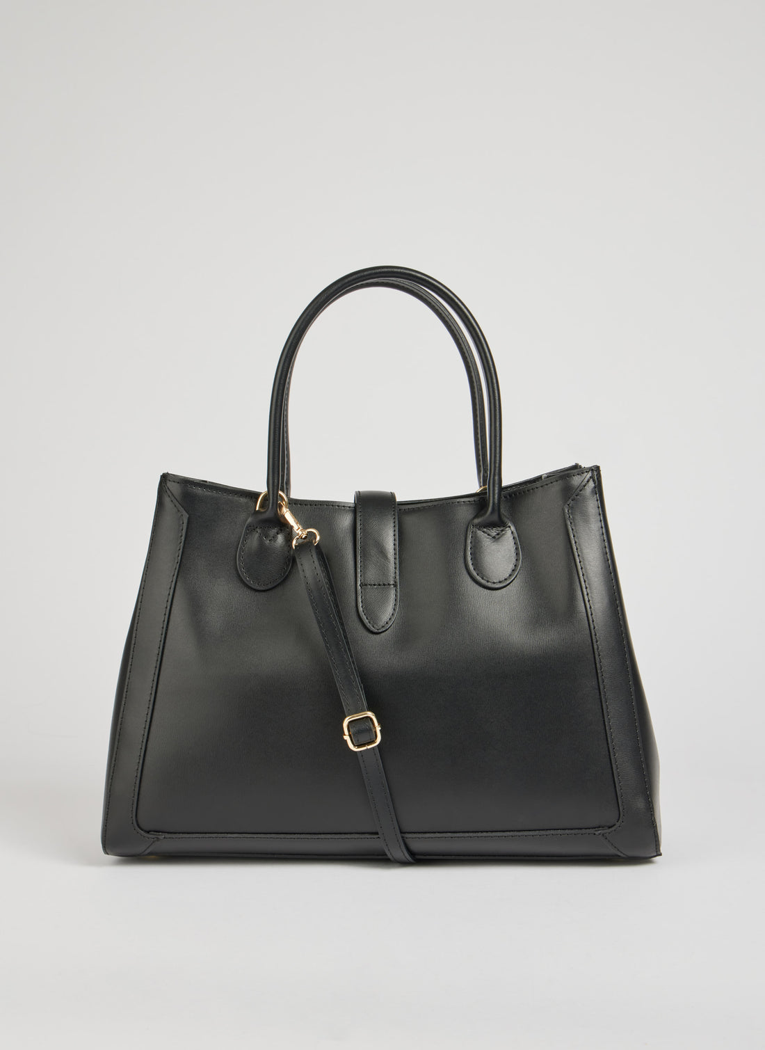 Chloe Bag in Black Brushed Leather