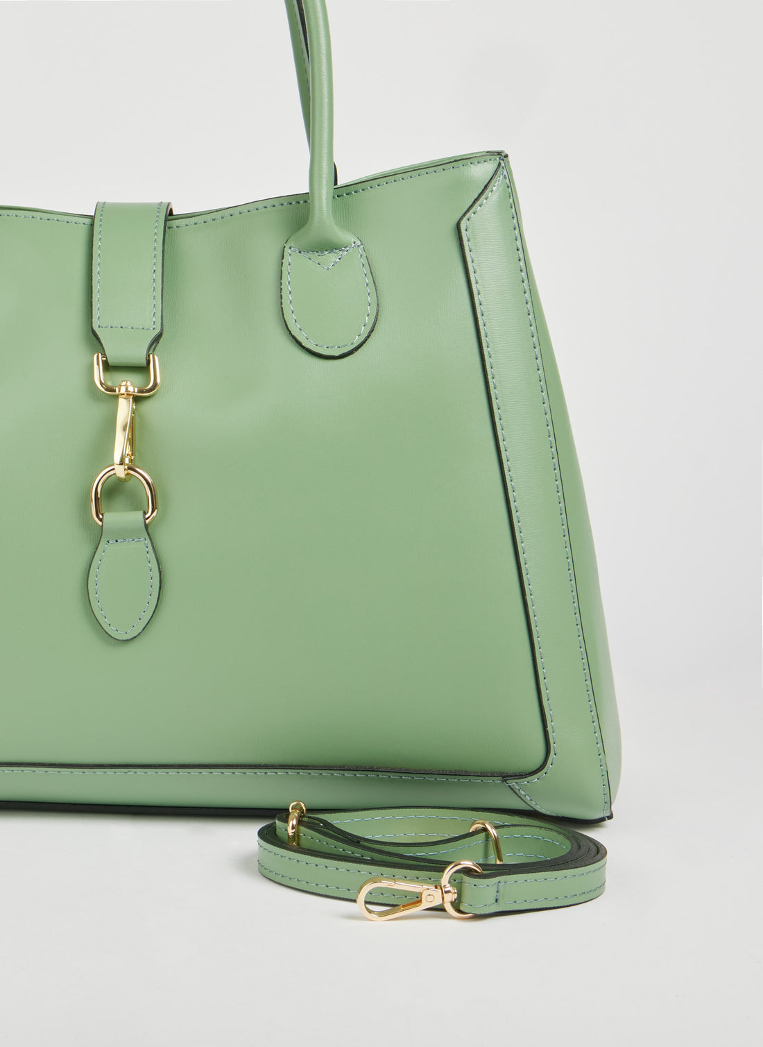 Chloe Bag in Brushed Mint Green Leather