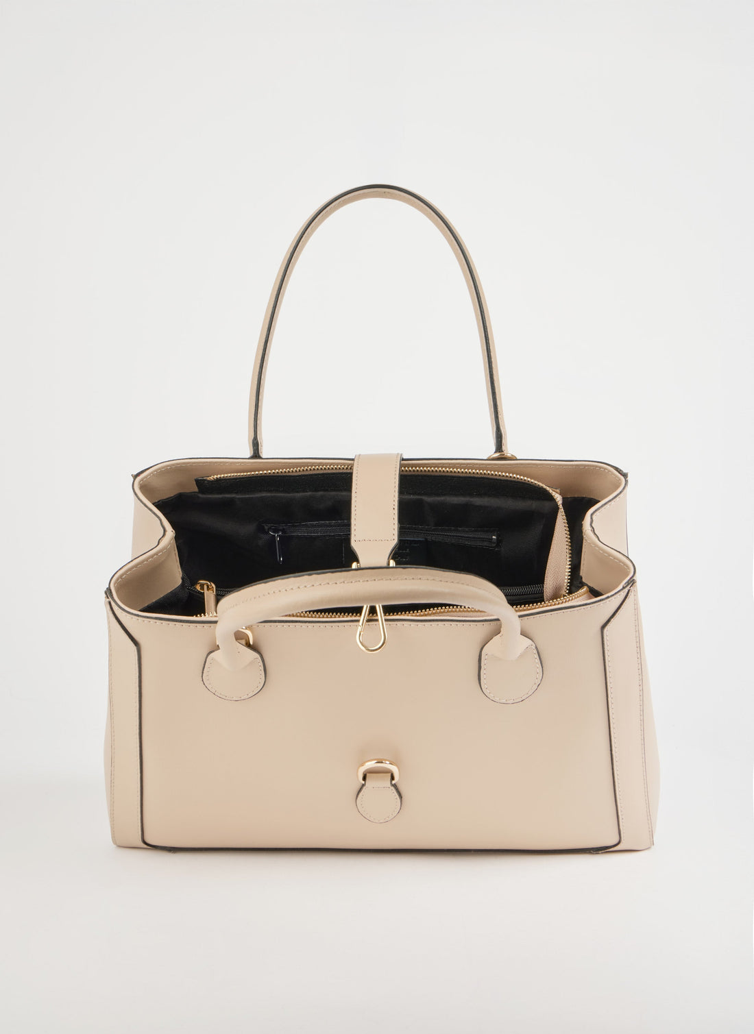 Chloe Bag in Light Taupe Brushed Leather