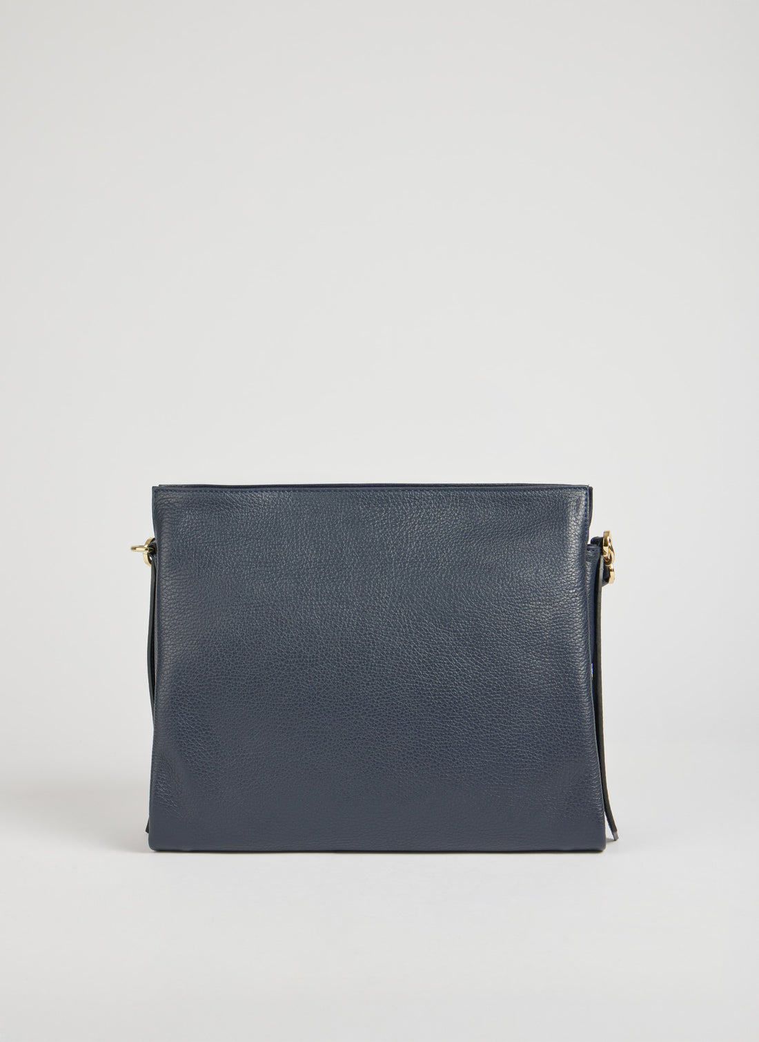 Braid Bag in Blue Navy Dollar Leather