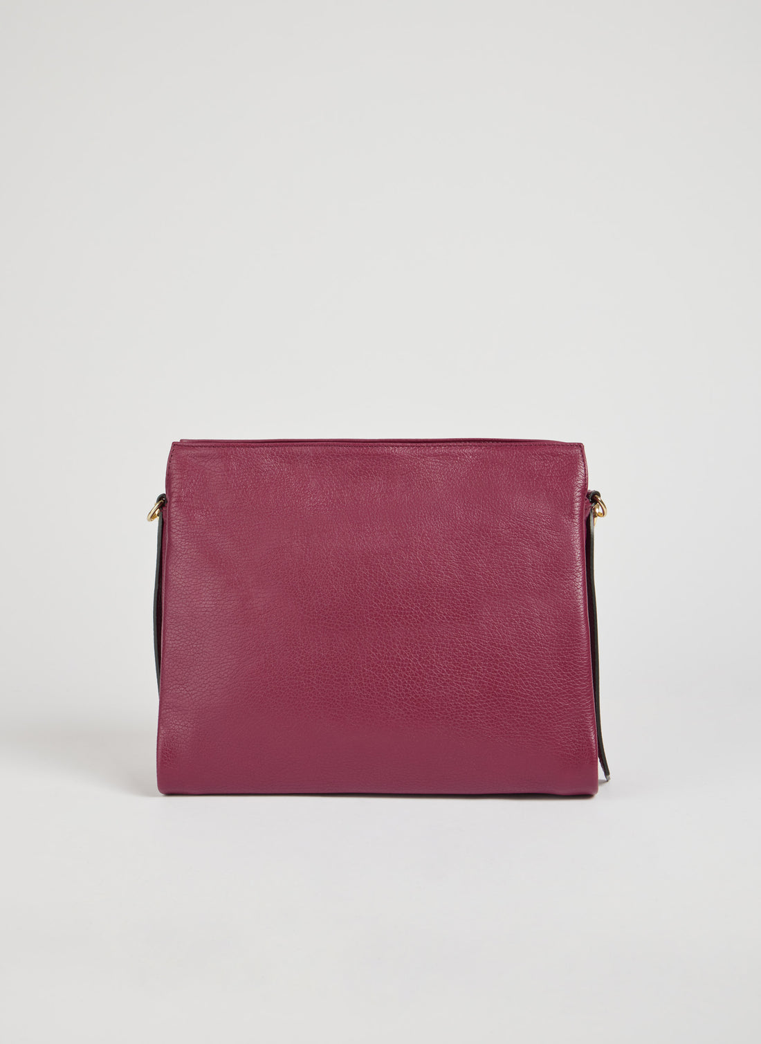Braid Bag Burgundy Red Dollar Leather