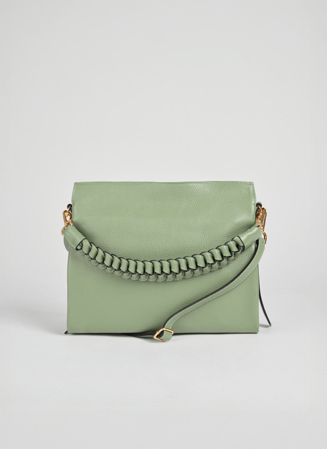 Braid Bag in Dollar Leather Mint