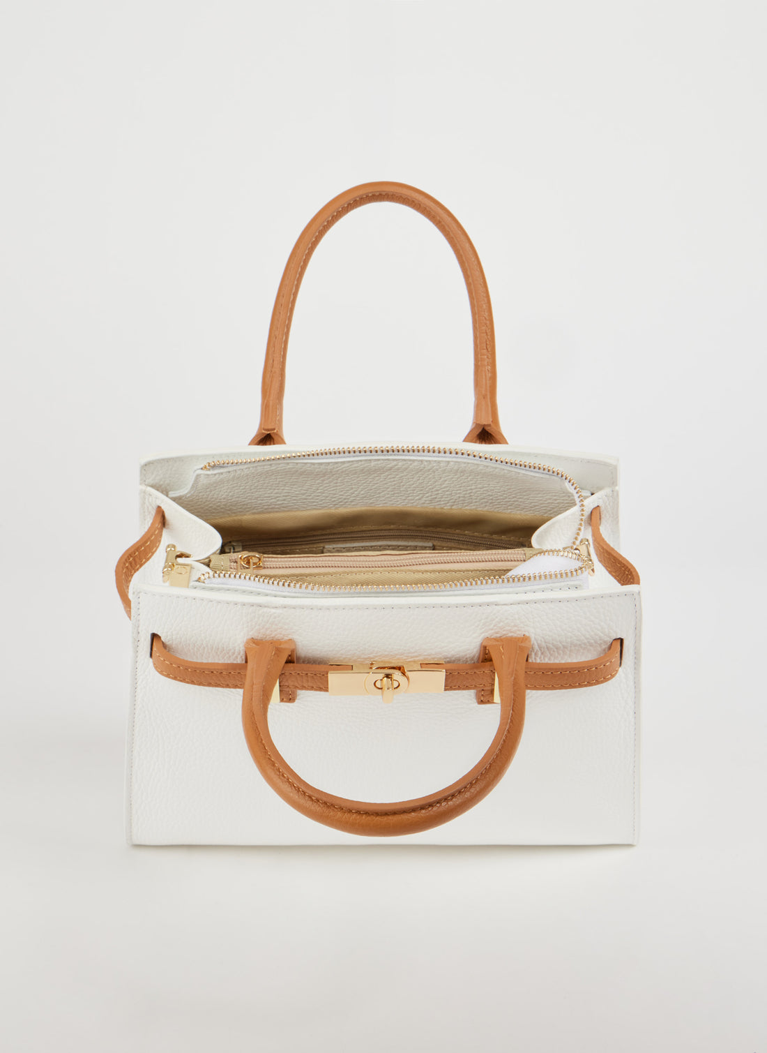 Grace Limited Edition Bag in White Togo Leather